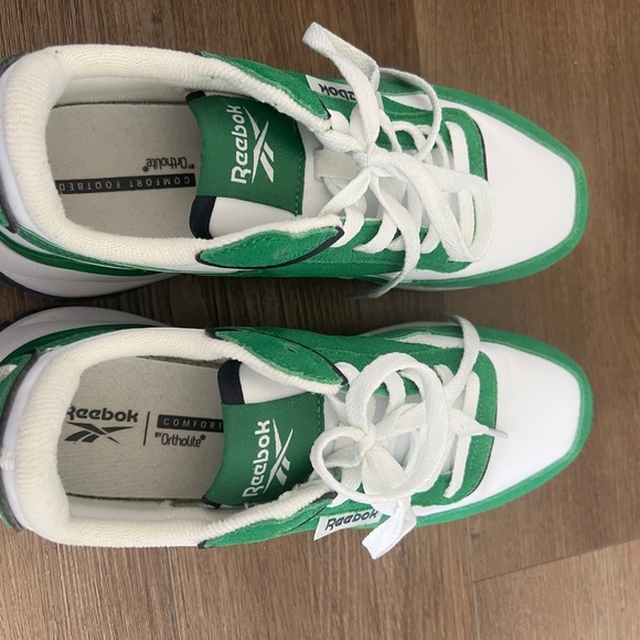 Reebok Suede Forte Racer Sneakers - Size US 7.5 / UK 5 / EU 38 - Picture 10 of 13